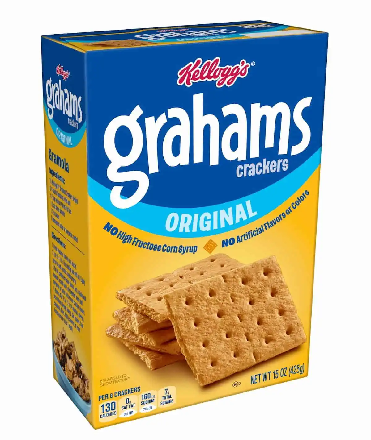 A box of Kellog's brand vegan graham crackers.