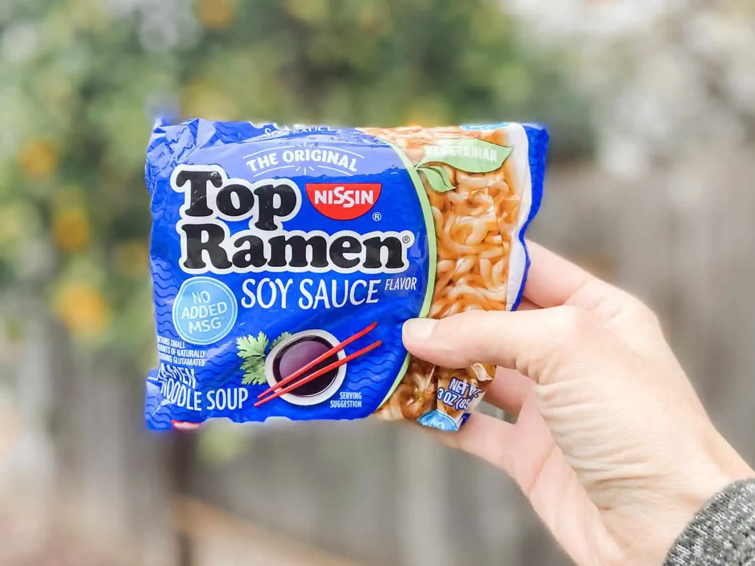 nissan vegan top ramen noodles vegetarian soy sauce flavor