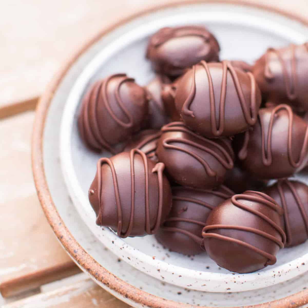 Vegan Chocolate Truffles Easy Dairy Free