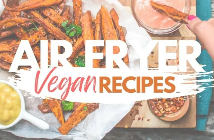 best vegan air fryers recipes for breakfast dinner sides and dessert