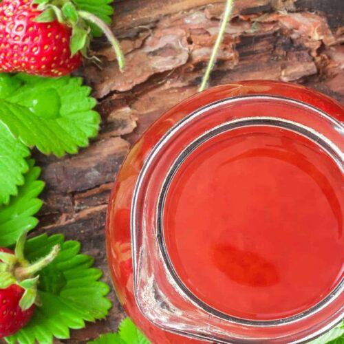 how to make strawberry juice