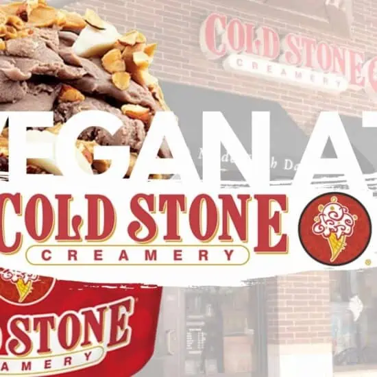 vegan ice cream at cold stone creamery