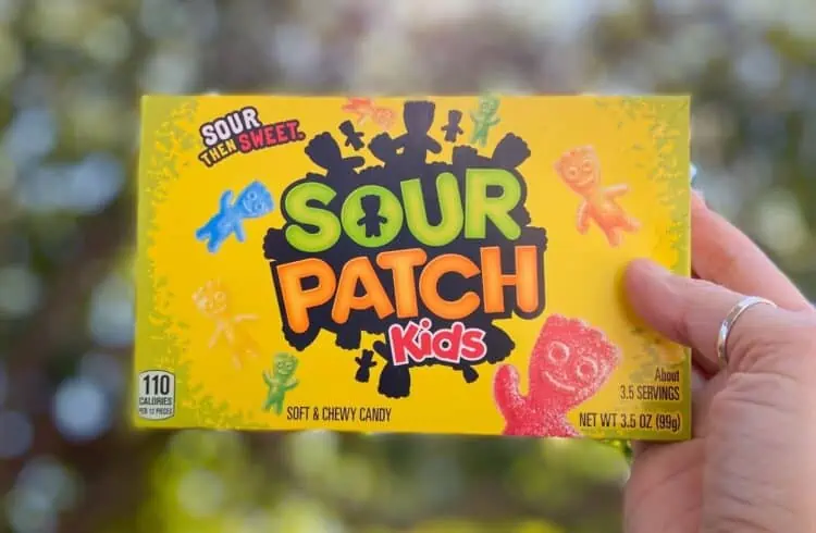 vegan sour patch kids box