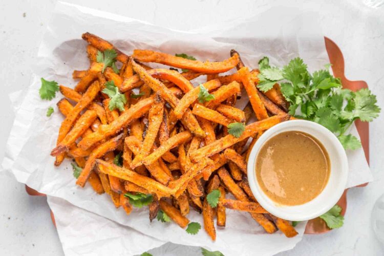 how to make sweet potato fries in the air fryer