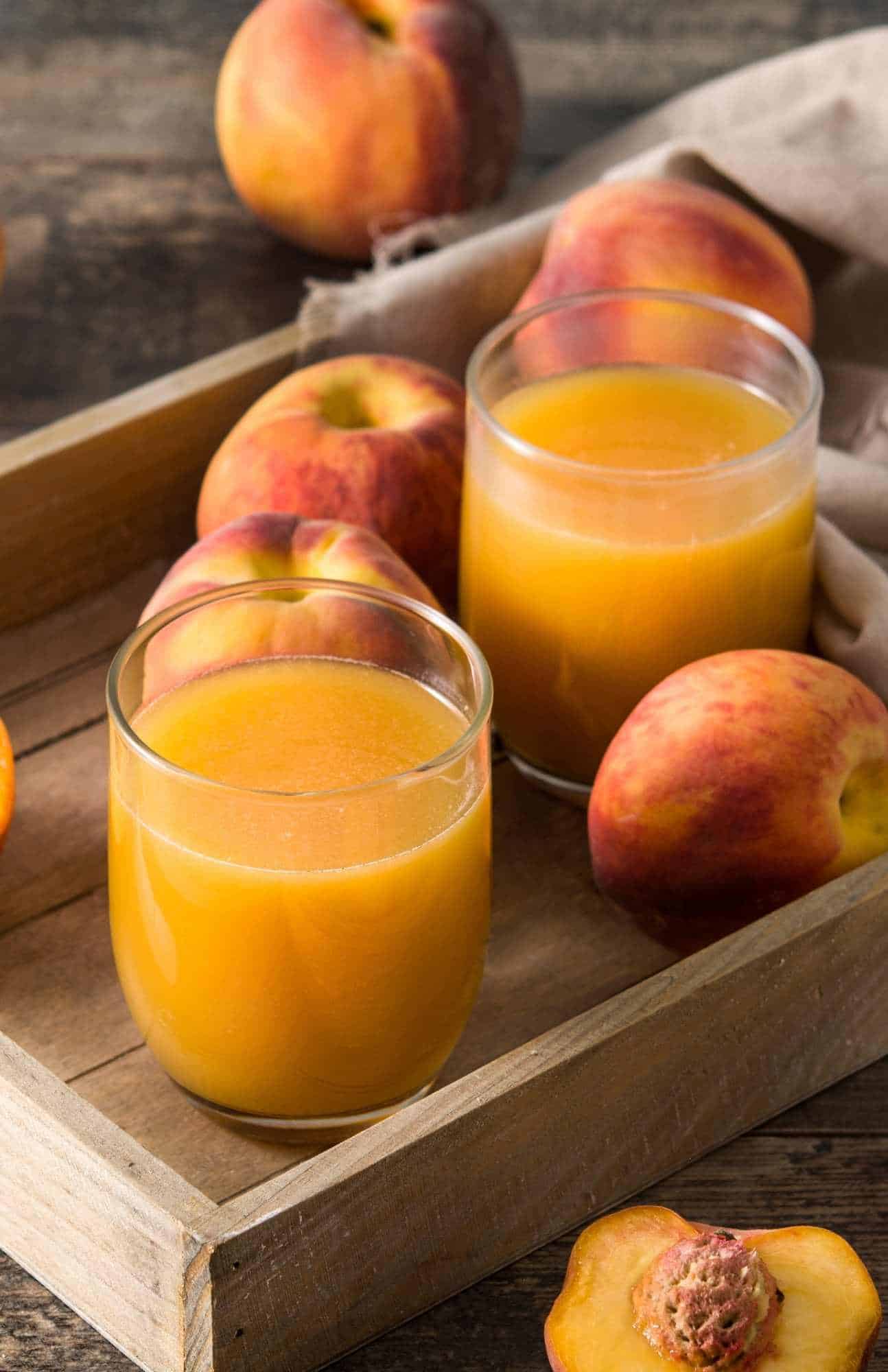 How to Make Peach Juice (Peach Nectar