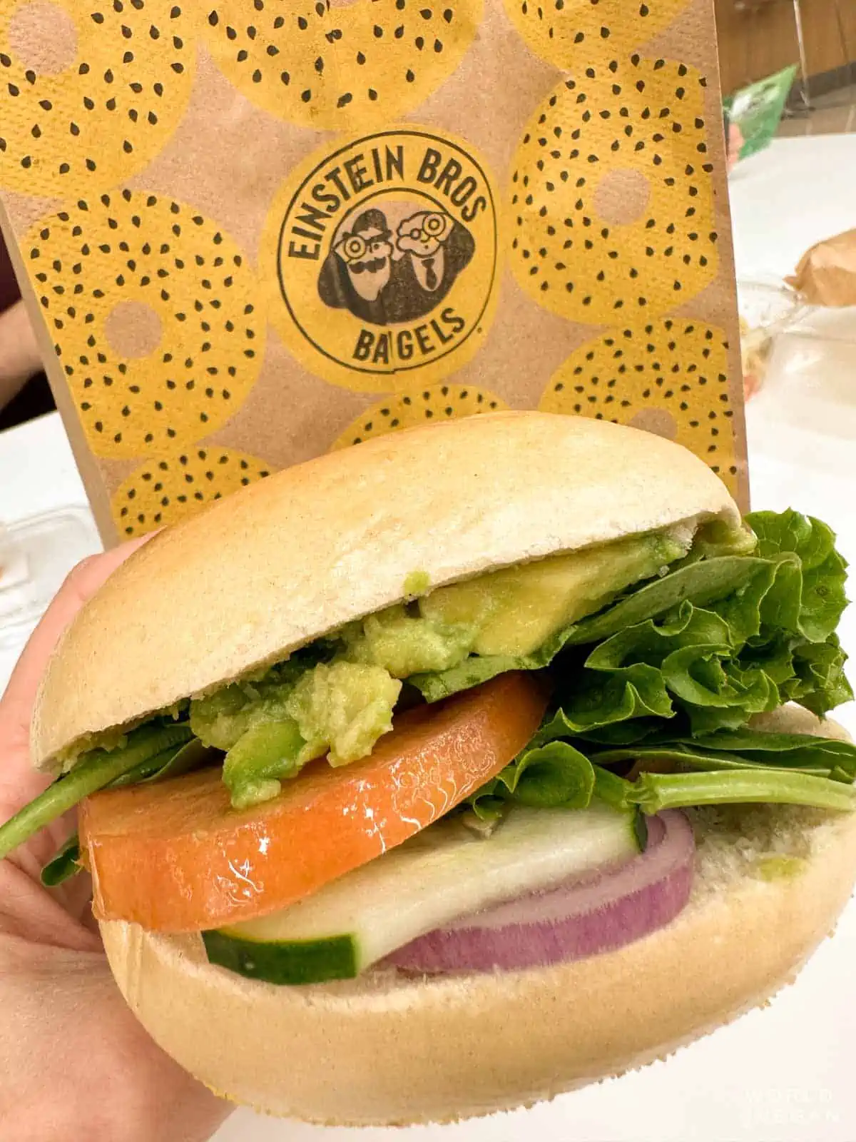 https://www.worldofvegan.com/wp-content/uploads/2022/03/vegan-veggie-bagel-sandwich-einstein-bagels.webp