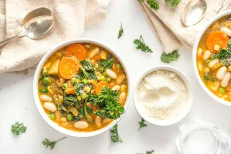 Chickpea Noodle Soup