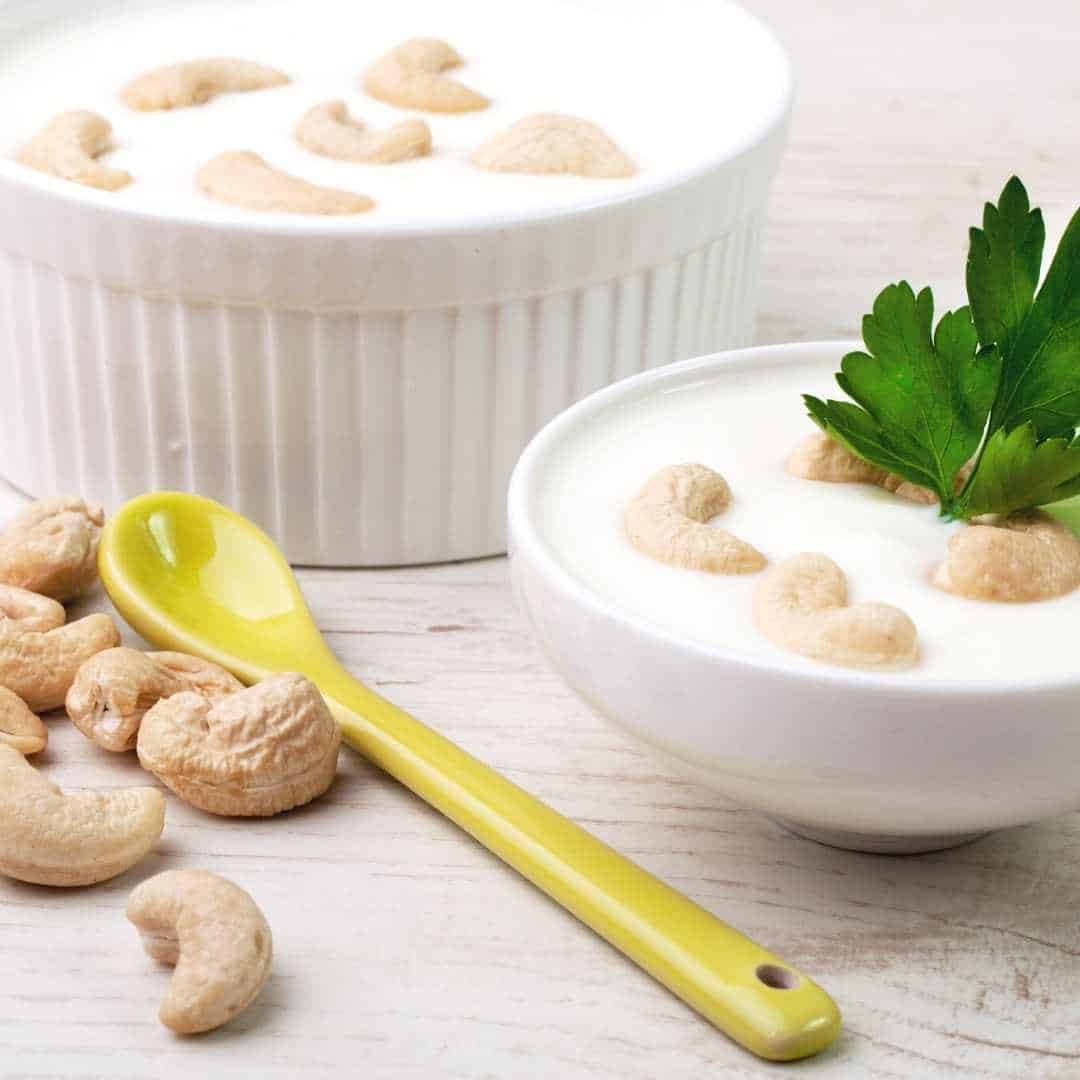 Vegan Sour Cream Recipe with Cashews and Tofu