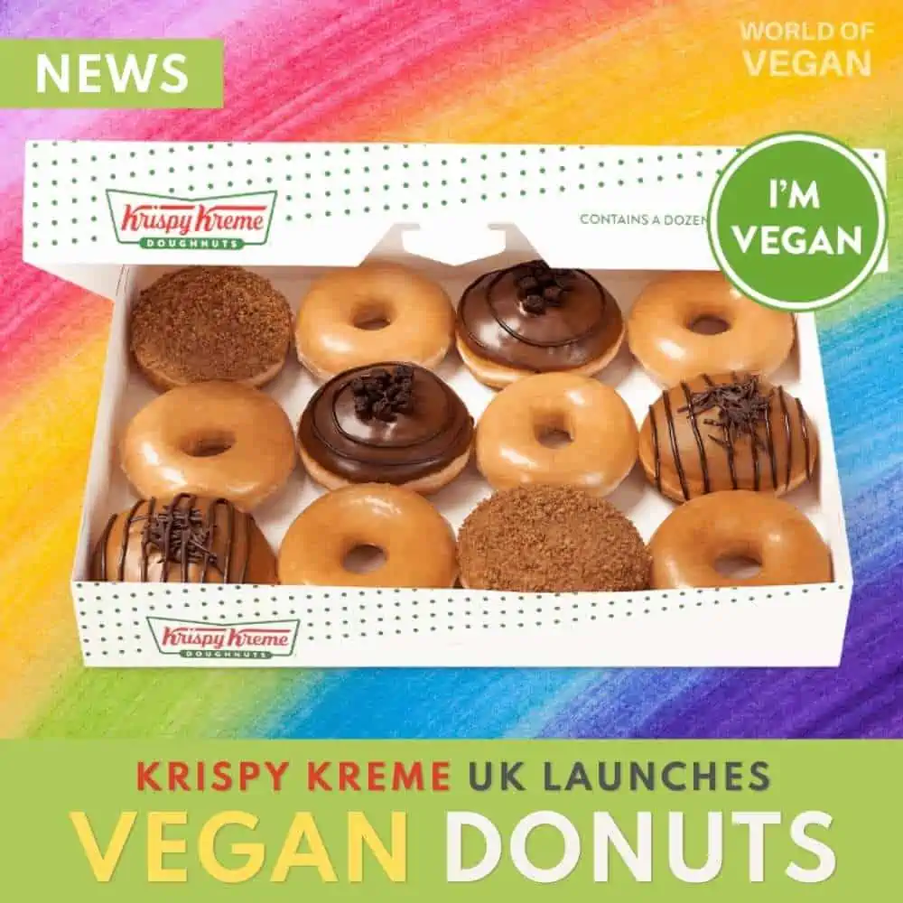 krispy kreme vegan donuts in uk