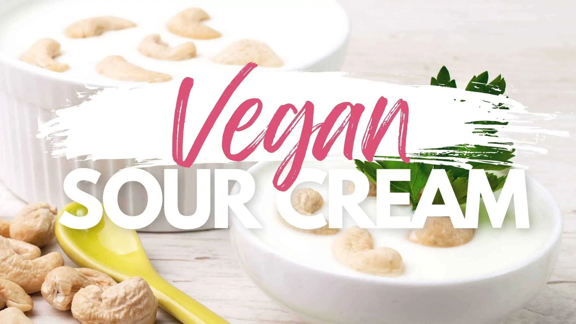 The Best Homemade Vegan Sour Cream Recipe - Veggies Don't Bite