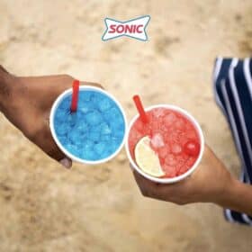 sonic drive in cherry limeade and ocean water drink cheers