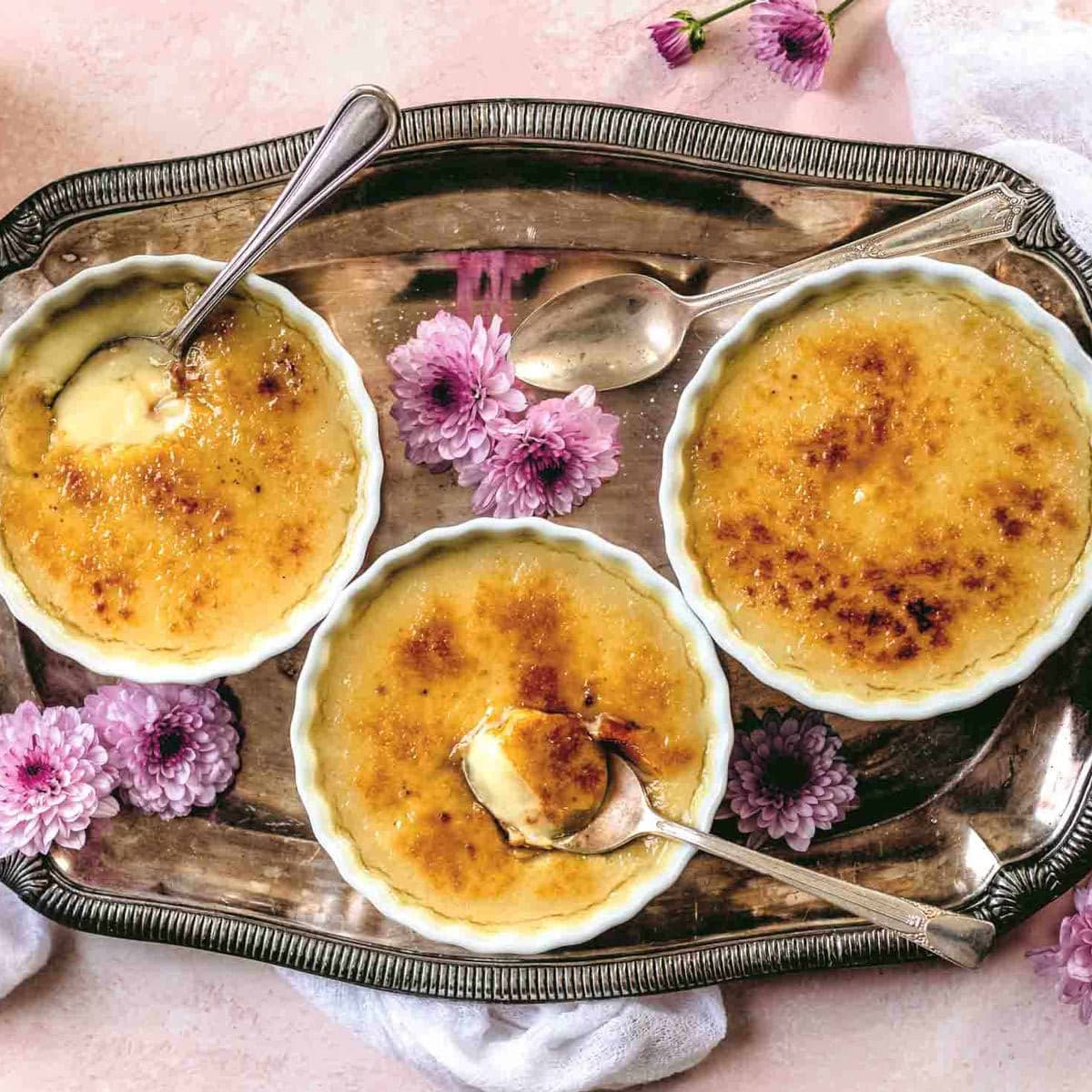 Classic Vegan Creme Brulee