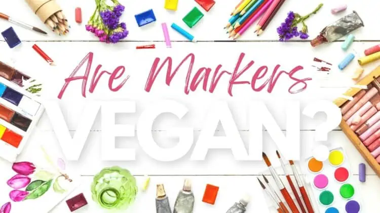 are crayola markers vegan art supplies graphic