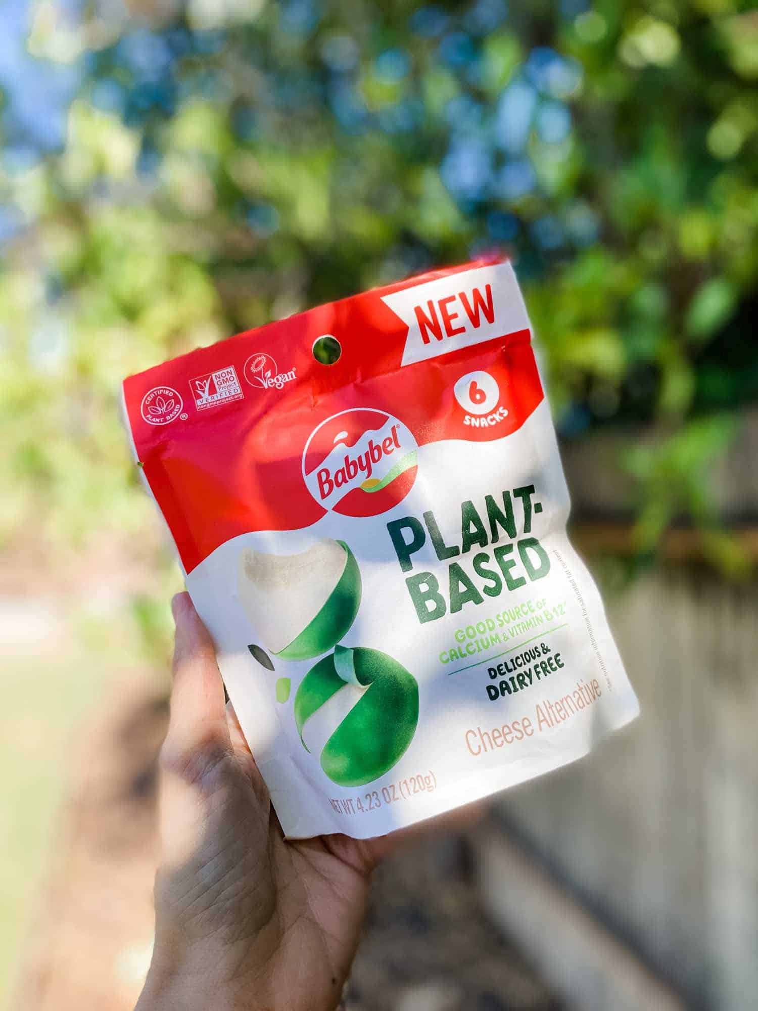 babybel plant based vegan cheese wheels