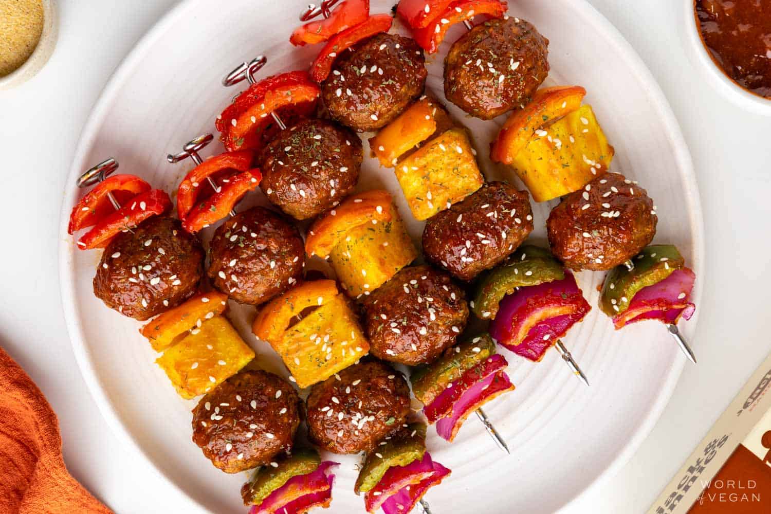 Vegan Kebabs (with Outdoor Grilling and Oven-Roasting Instructions) -  Namely Marly