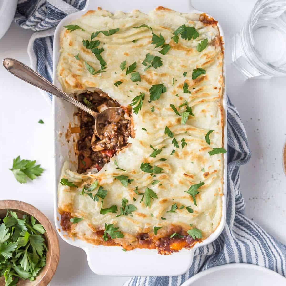 Vegan Shepherd’s Pie (Cottage Pie)