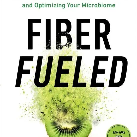 fiber fueled book cover by plant based gastroenterologist