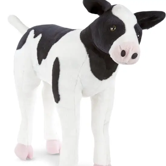 giant melissa and doug stuffed animal cow