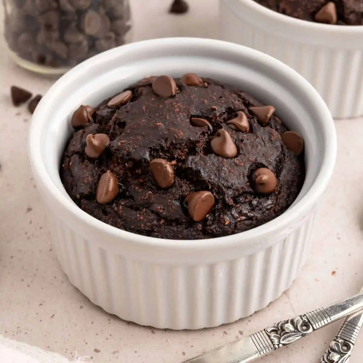 Protein Mug Cake (Chocolate Baked Oats)