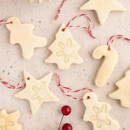 2-Ingredient White Clay Dough Ornaments - Happy Hooligans