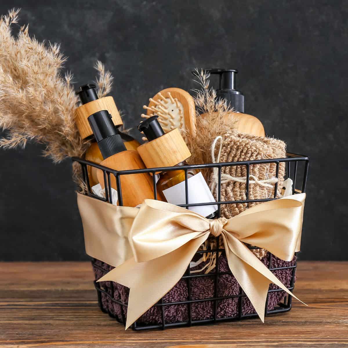 Gift basket ideas for men. This one in particular is for a surgery