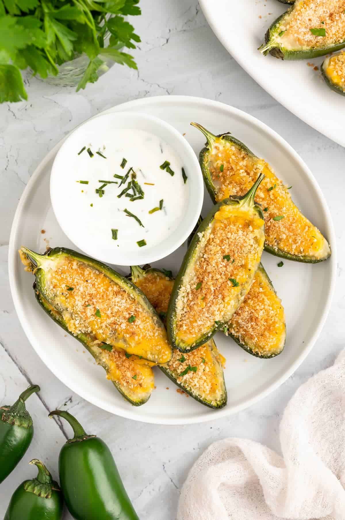 Vegan Jalapeño Poppers
