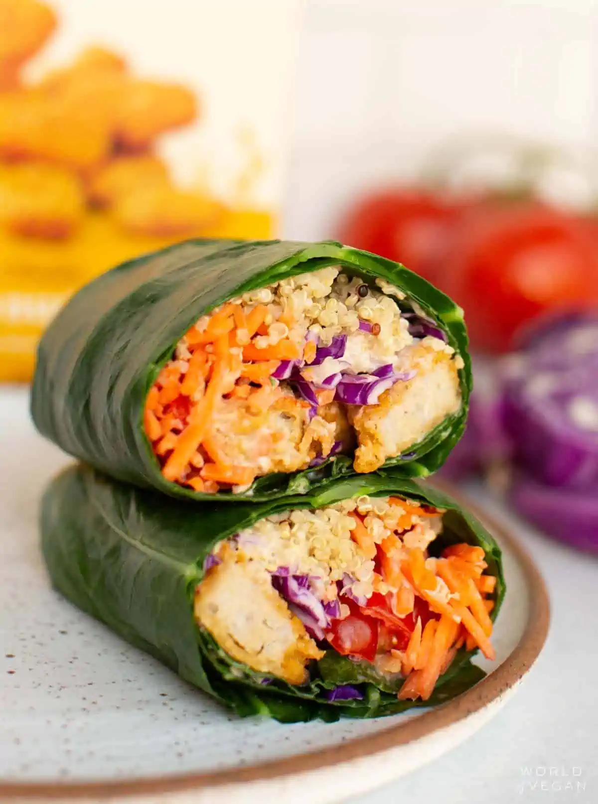 Easy Collard Green Wraps