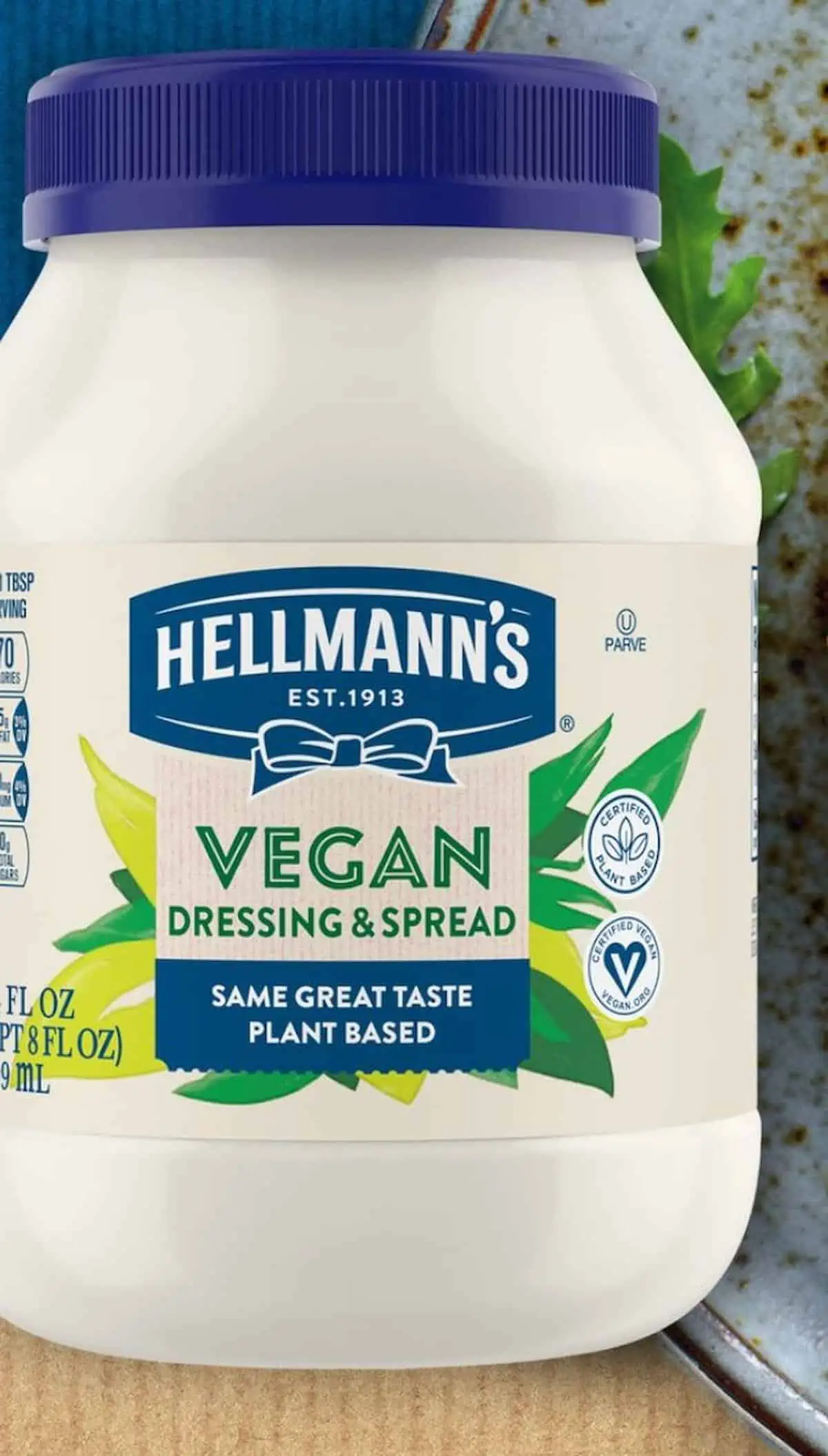Hellman's brand vegan mayo.