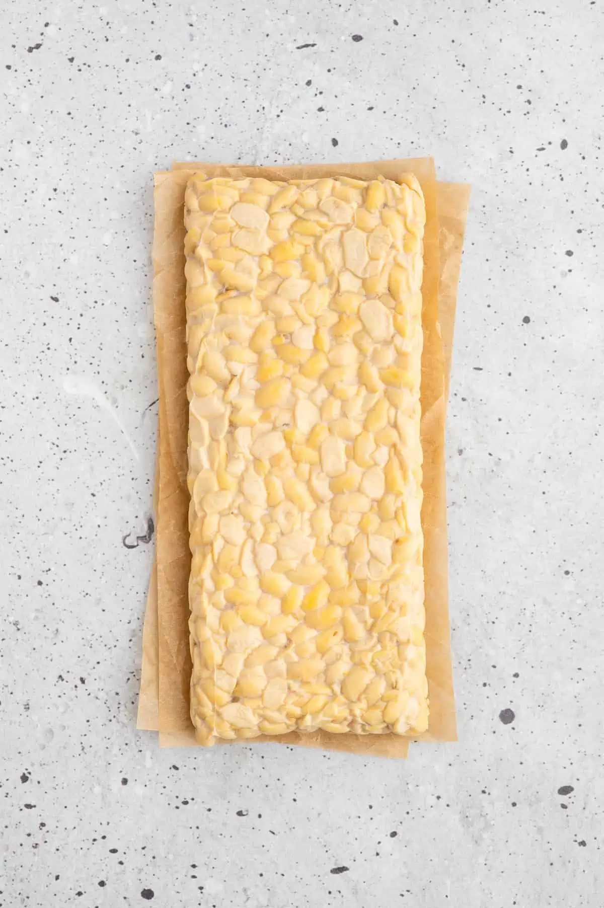 A block of tempeh.