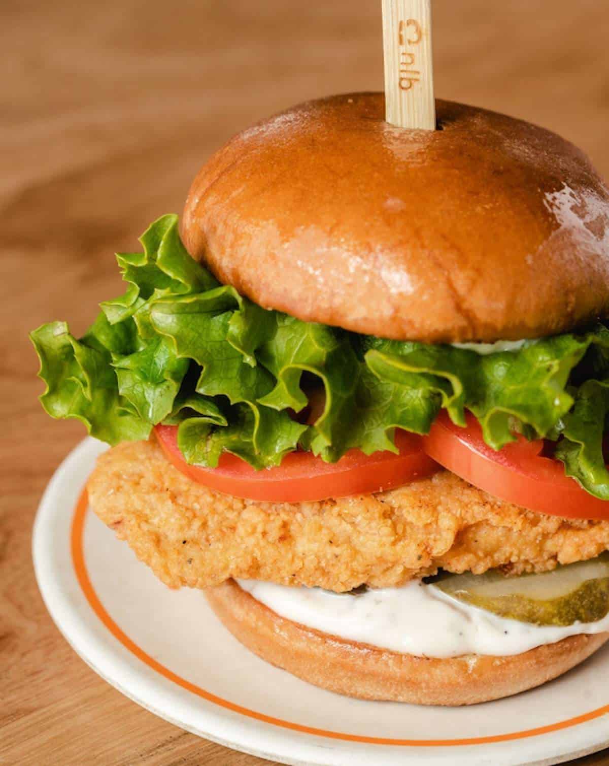 Vegan Crispy Chik'n Burger from Next Level Burger.