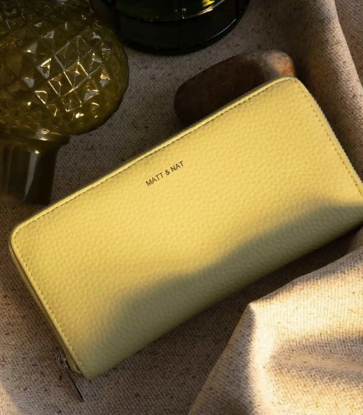 A Matt and Nat brand vegan wallet.