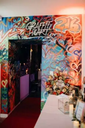 Graffiti Heart wedding venue in Cleveland. 