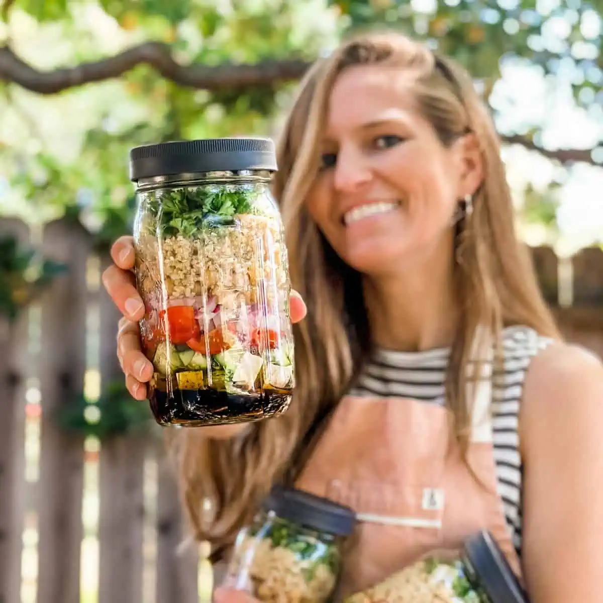 Mason Jar Kale Salad - PlantYou