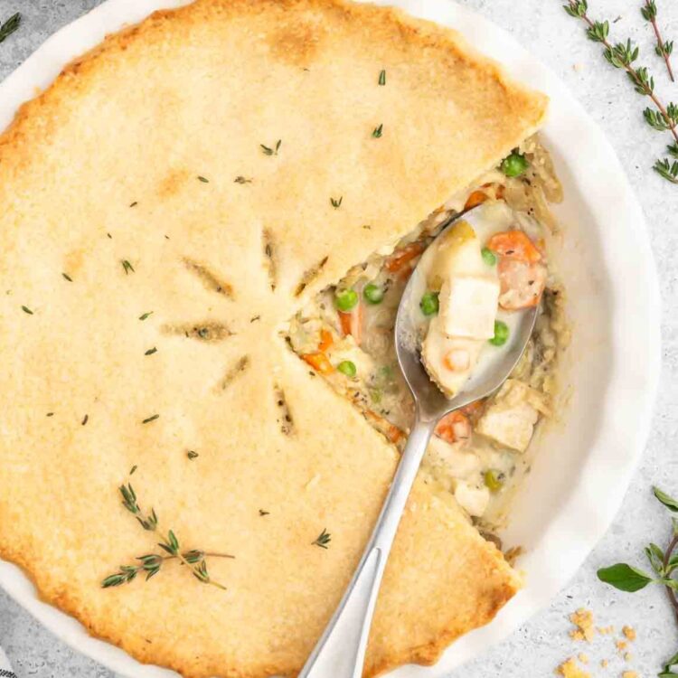 Vegan Chicken Pot Pie