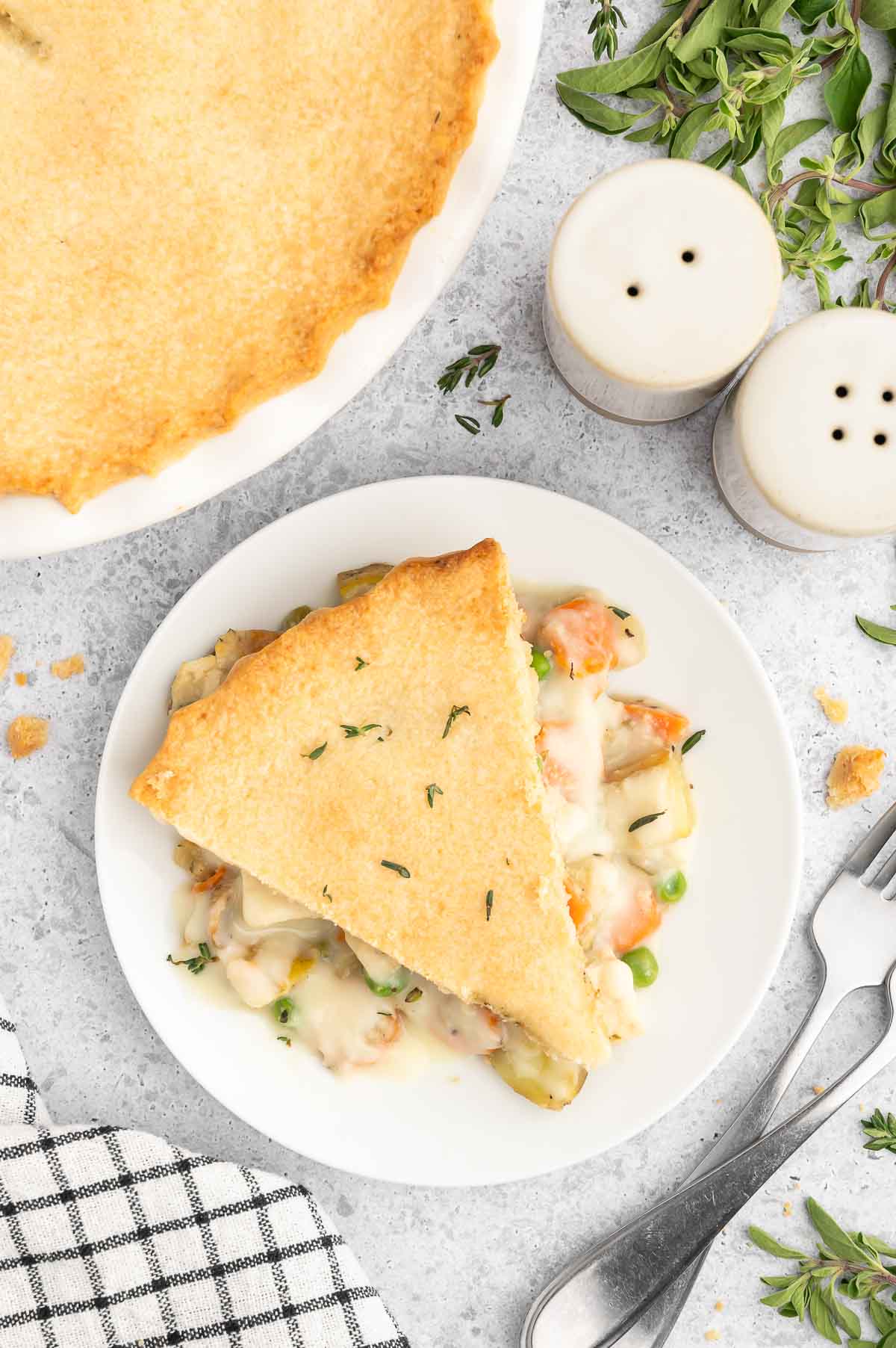 Vegan Chicken Pot Pie