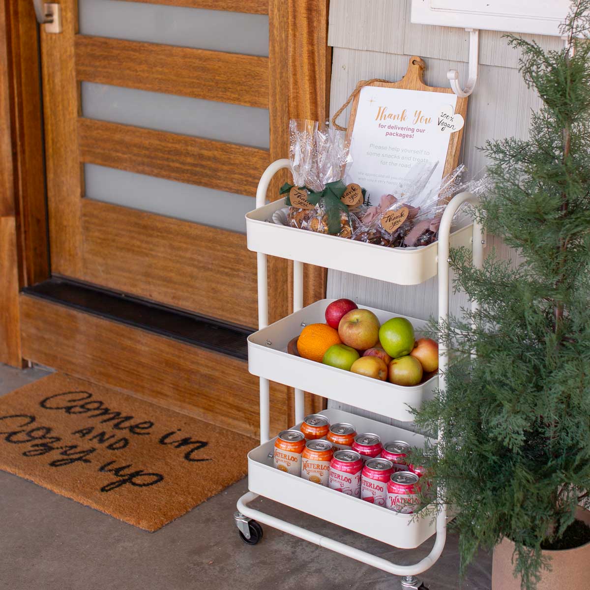 Help Yourself Trolley w/ totes or baskets