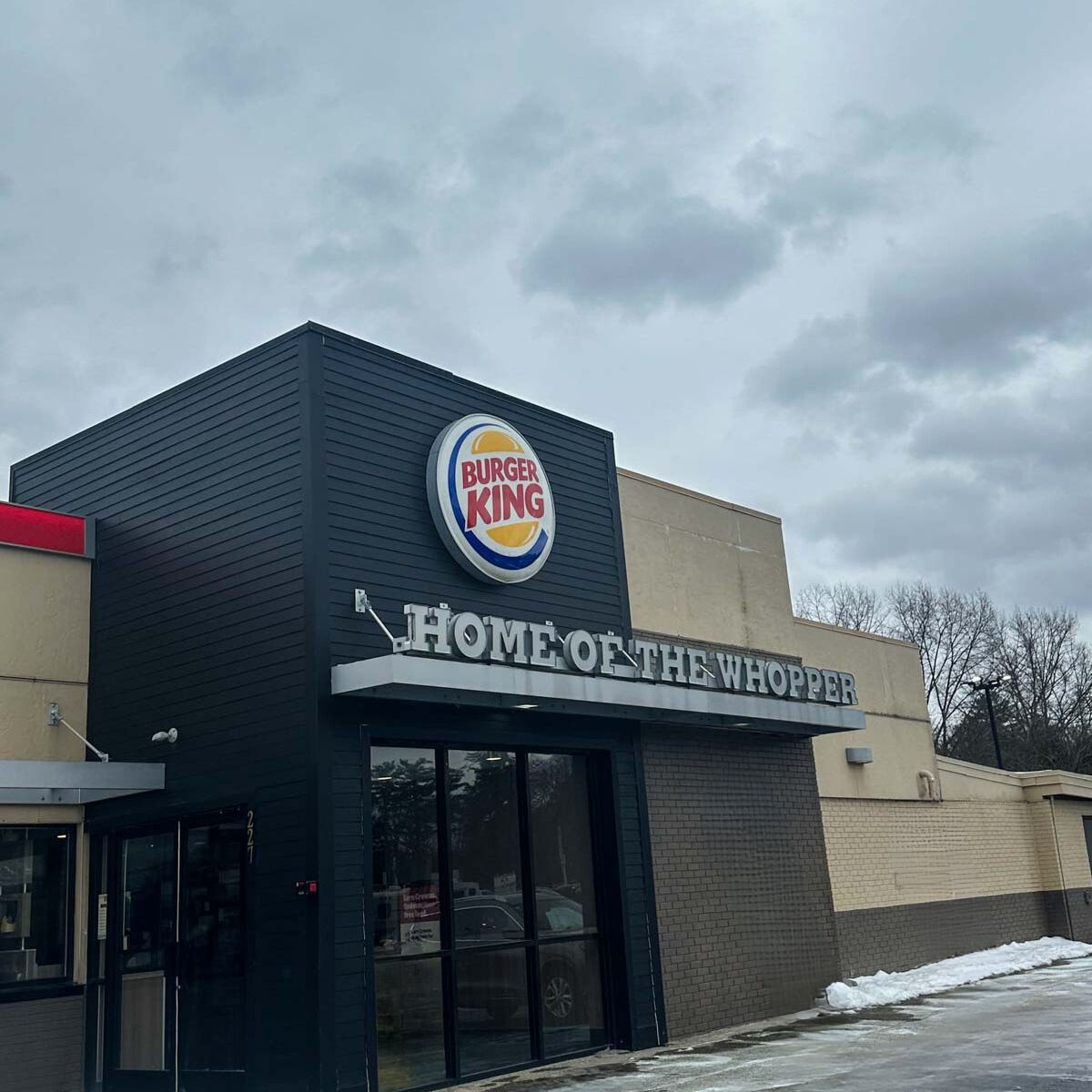 A Burger King storefront.
