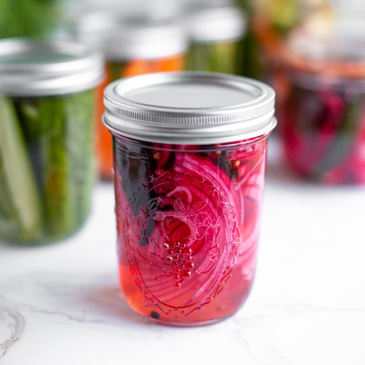 Pink Pickled Red Onion