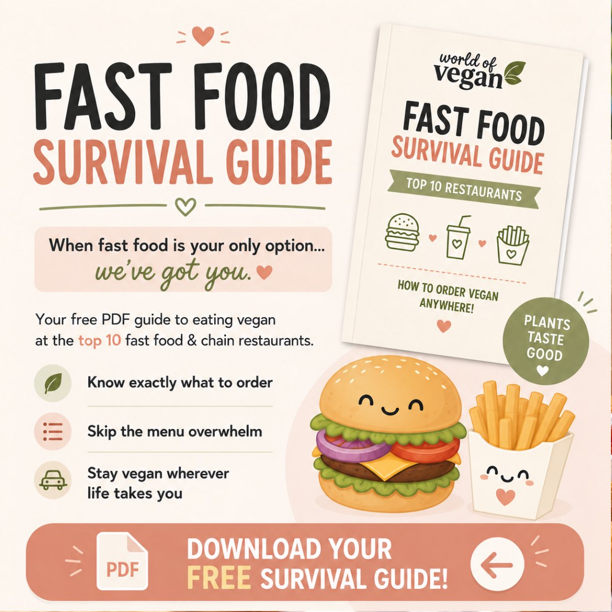 Fast food survival guide free downloadable PDF.