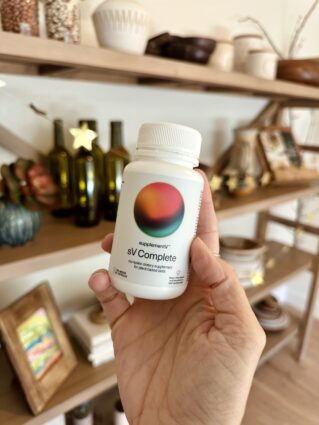 vegan multivitamin supplementV bottle