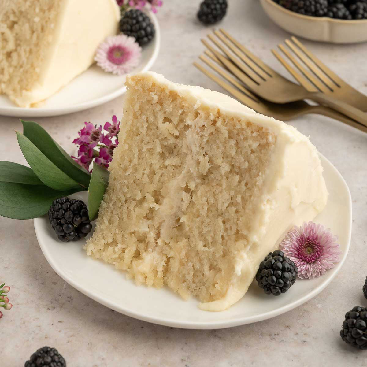 Vegan Vanilla Cake