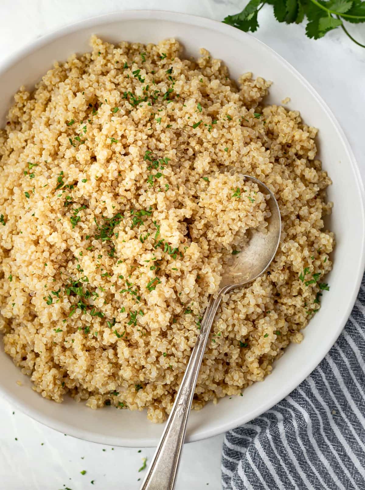 The perfect quinoa recipe in the Instant Pot created by Simply CeeCee.
